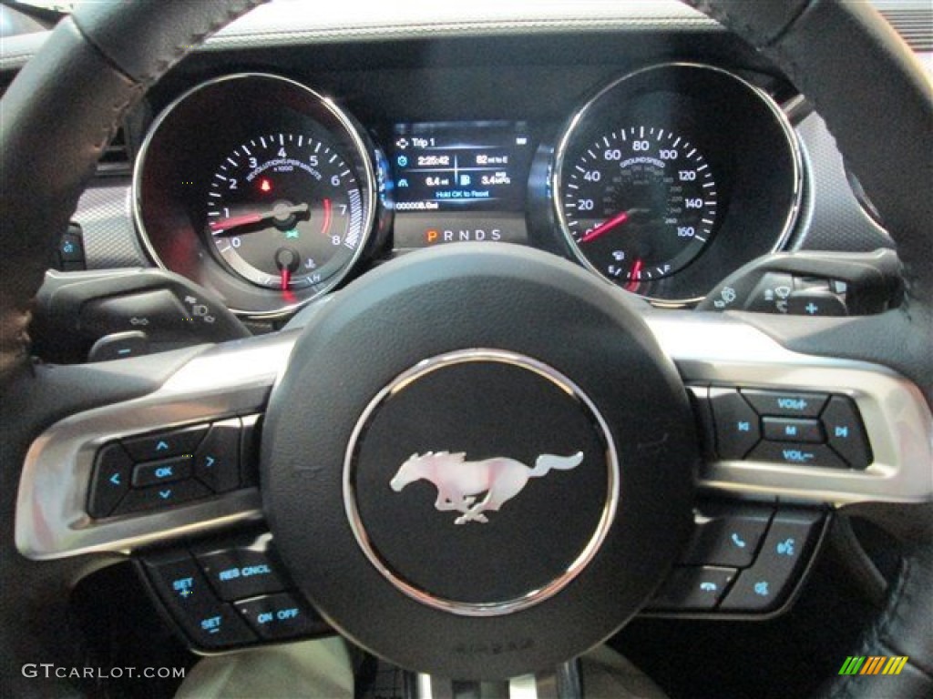 2015 Mustang GT Coupe - Magnetic Metallic / Ebony photo #18