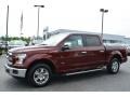 2015 Bronze Fire Metallic Ford F150 Lariat SuperCrew  photo #3