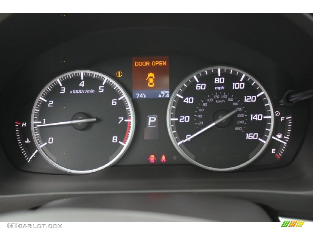 2016 Acura ILX Standard ILX Model Gauges Photos