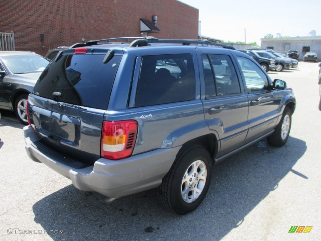 2001 Grand Cherokee Laredo 4x4 - Steel Blue Pearl / Agate photo #3