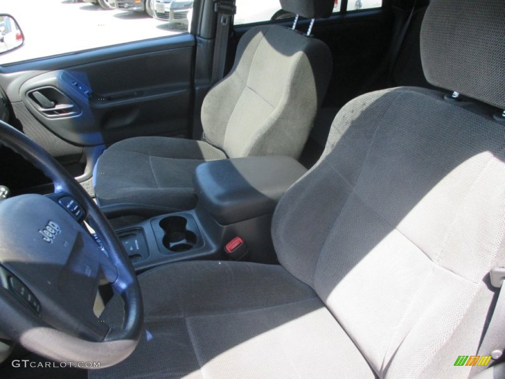 2001 Grand Cherokee Laredo 4x4 - Steel Blue Pearl / Agate photo #4