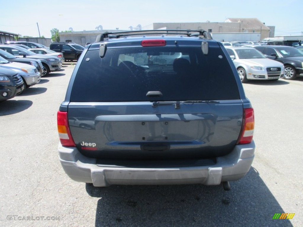 2001 Grand Cherokee Laredo 4x4 - Steel Blue Pearl / Agate photo #9