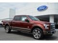 2015 Bronze Fire Metallic Ford F150 King Ranch SuperCrew 4x4  photo #1