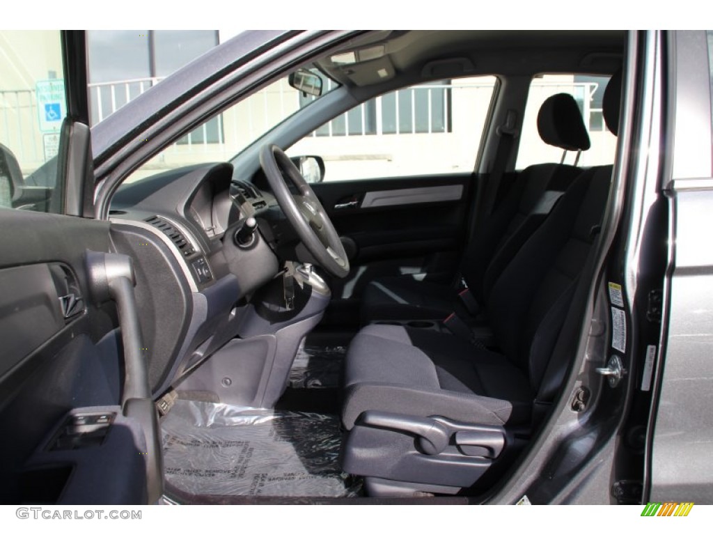 2011 CR-V LX 4WD - Polished Metal Metallic / Black photo #12