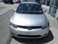 2007 Alabaster Silver Metallic Honda Civic LX Coupe  photo #4