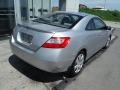 2007 Alabaster Silver Metallic Honda Civic LX Coupe  photo #9