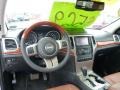 2013 Bright White Jeep Grand Cherokee Overland 4x4  photo #12