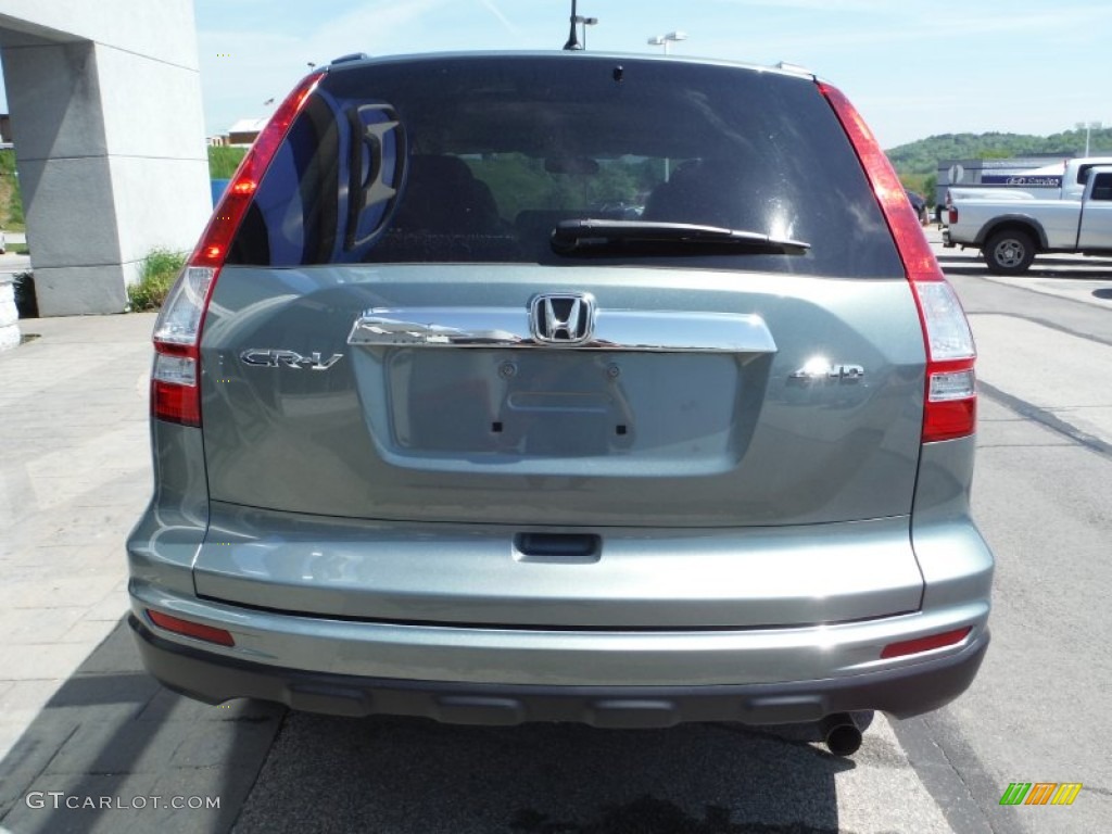 2011 CR-V EX 4WD - Opal Sage Metallic / Ivory photo #9
