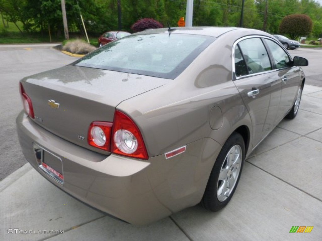 2008 Malibu LTZ Sedan - Amber Bronze Metallic / Cocoa/Cashmere Beige photo #5