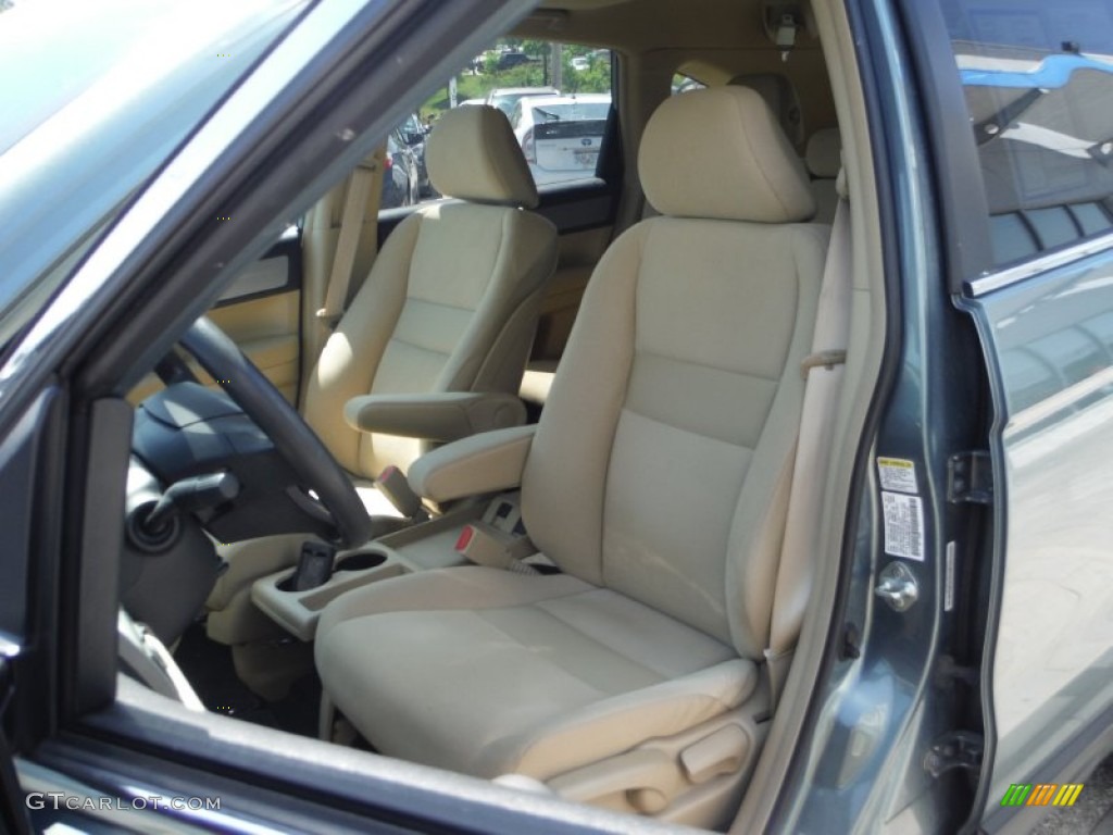 2011 CR-V EX 4WD - Opal Sage Metallic / Ivory photo #13