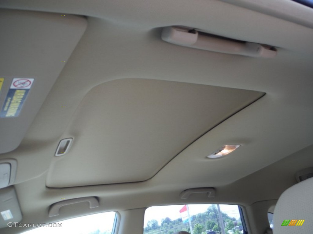 2011 CR-V EX 4WD - Opal Sage Metallic / Ivory photo #14