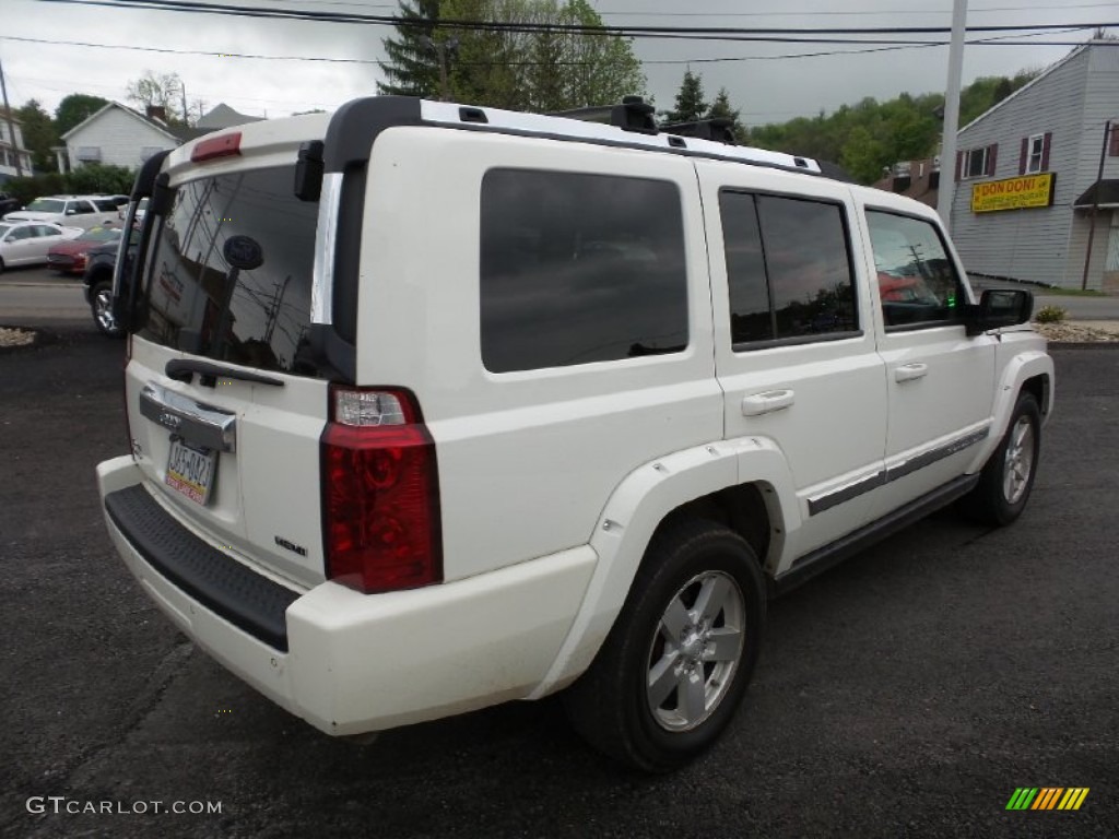 2007 Commander Limited 4x4 - Stone White / Dark Slate Gray/Light Graystone photo #5