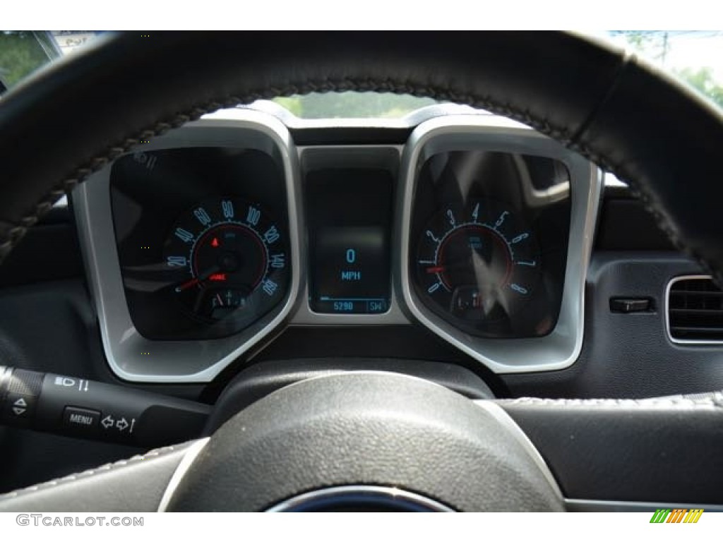 2011 Camaro LT Coupe - Cyber Gray Metallic / Black photo #17