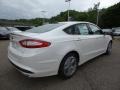 2016 White Platinum Tri-Coat Metallic Ford Fusion SE  photo #3