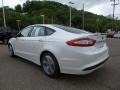 2016 White Platinum Tri-Coat Metallic Ford Fusion SE  photo #5