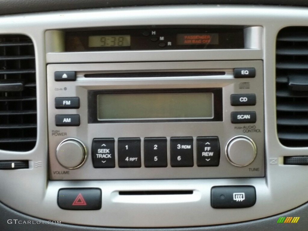 2006 Rio Rio5 SX Hatchback - Tropical Red / Gray photo #14