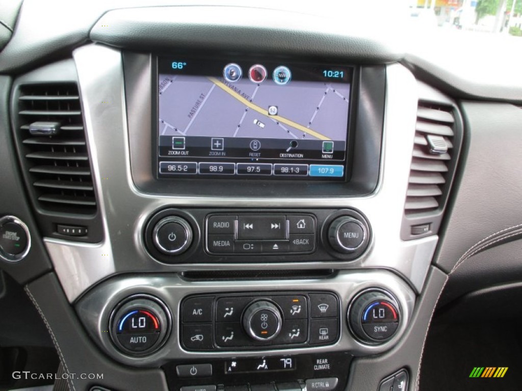 2015 Suburban LTZ 4WD - Tungsten Metallic / Jet Black photo #42