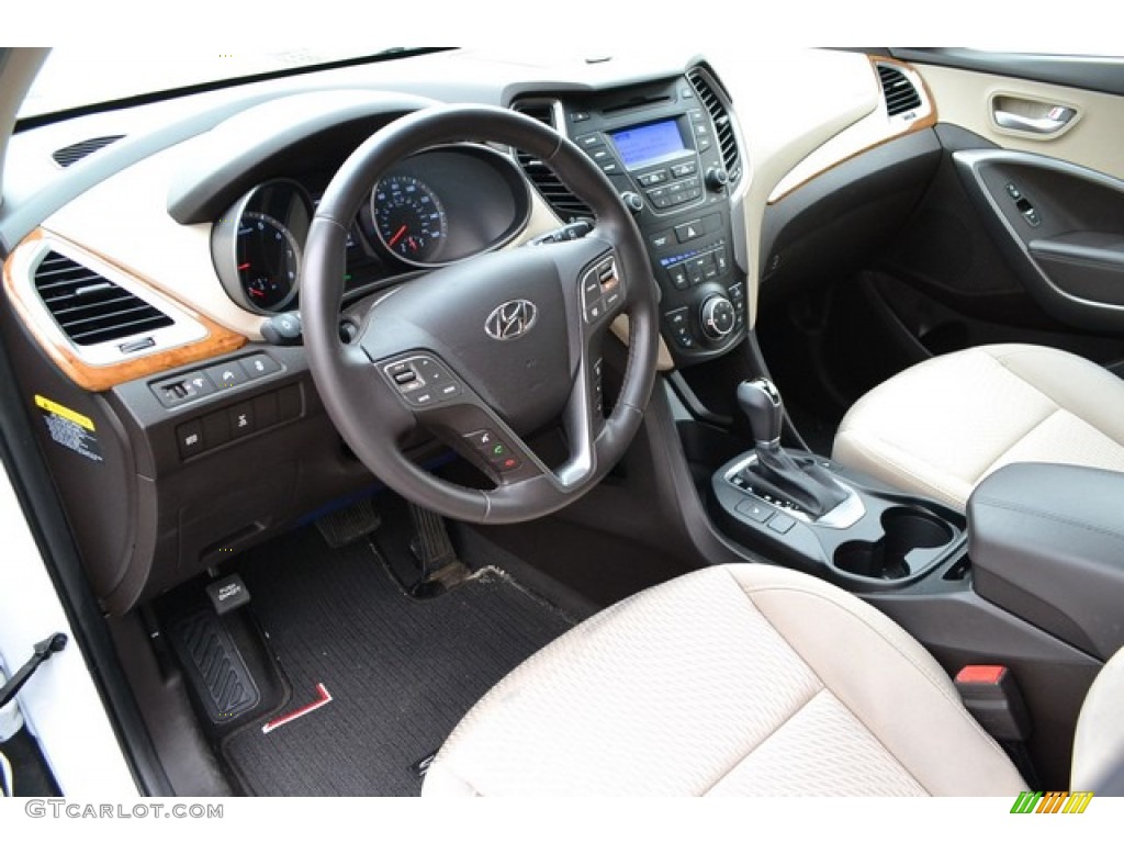 Beige Interior 2013 Hyundai Santa Fe Sport AWD Photo #103969644
