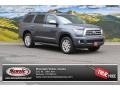 Magnetic Gray Metallic 2012 Toyota Sequoia Platinum 4WD