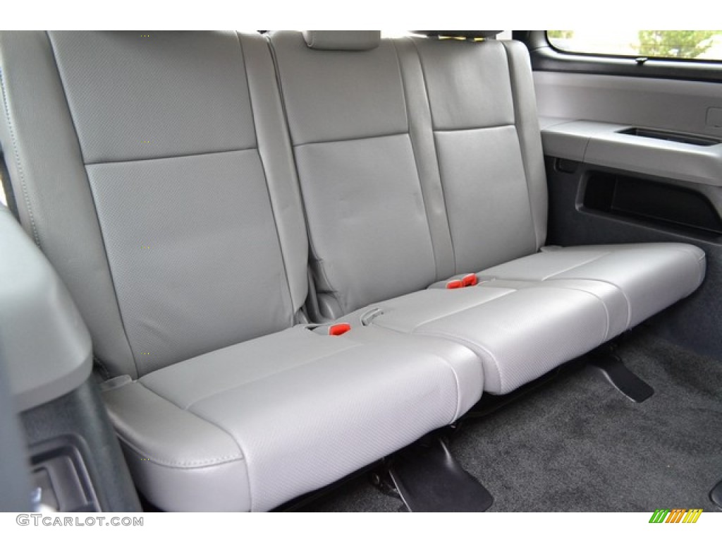 Graphite Gray Interior 2012 Toyota Sequoia Platinum 4WD Photo #103971531