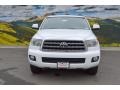 2015 Super White Toyota Sequoia SR5 4x4  photo #2