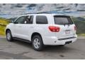 2015 Super White Toyota Sequoia SR5 4x4  photo #3