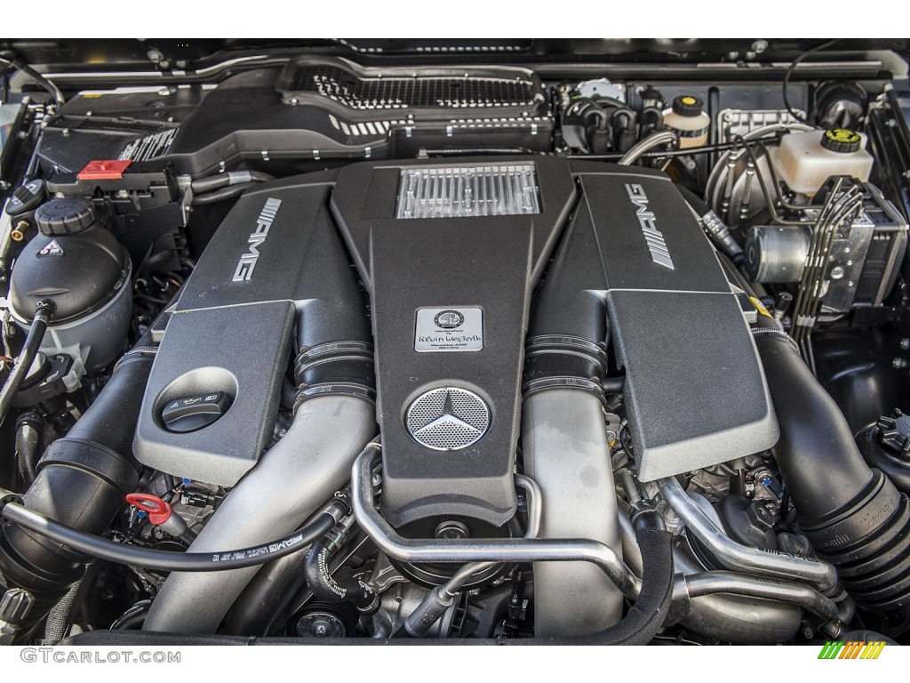 2015 Mercedes-Benz G 63 AMG 5.5 Liter AMG biturbo DOHC 32-Valve VVT V8 Engine Photo #103972848