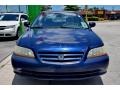 2002 Eternal Blue Pearl Honda Accord LX Sedan  photo #1