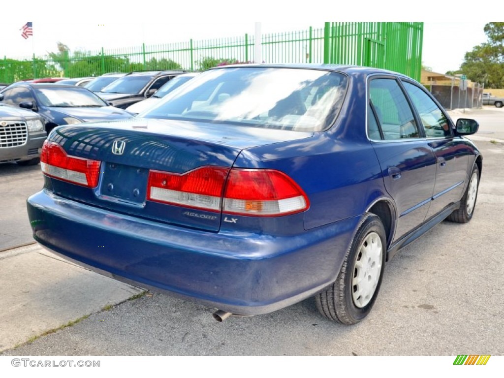 2002 Accord LX Sedan - Eternal Blue Pearl / Ivory photo #42