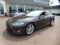 2013 Brown Metallic Tesla Model S   photo #7