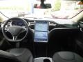 Black 2013 Tesla Model S Standard Model S Model Dashboard