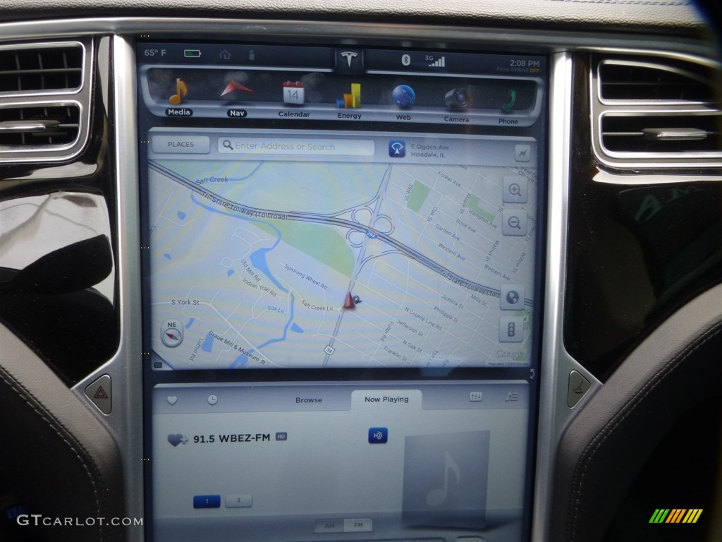 2013 Tesla Model S Standard Model S Model Navigation Photo #103975347