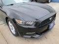 2015 Black Ford Mustang V6 Coupe  photo #7