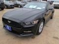 2015 Black Ford Mustang V6 Coupe  photo #1