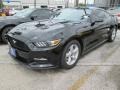 2015 Black Ford Mustang V6 Coupe  photo #9