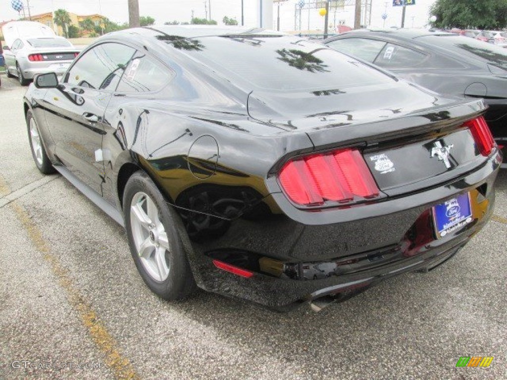 2015 Mustang V6 Coupe - Black / Ebony photo #10
