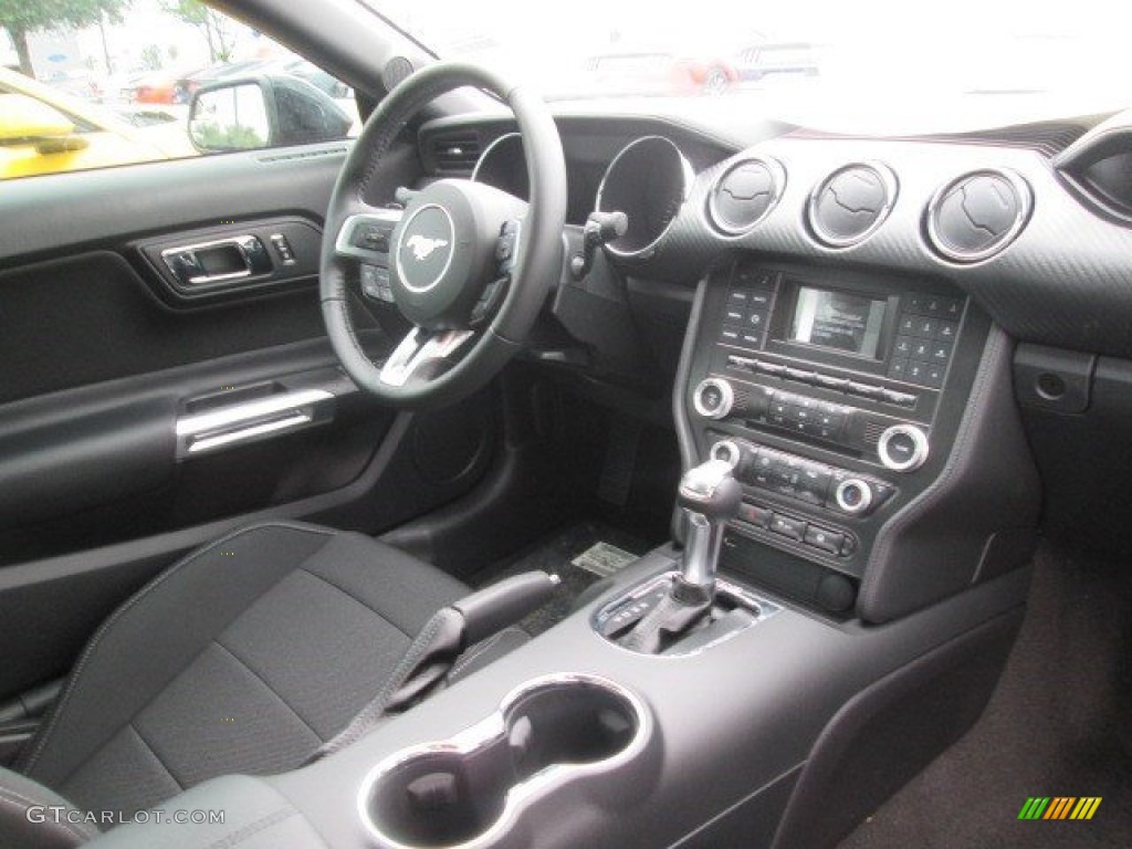 2015 Mustang V6 Coupe - Black / Ebony photo #20