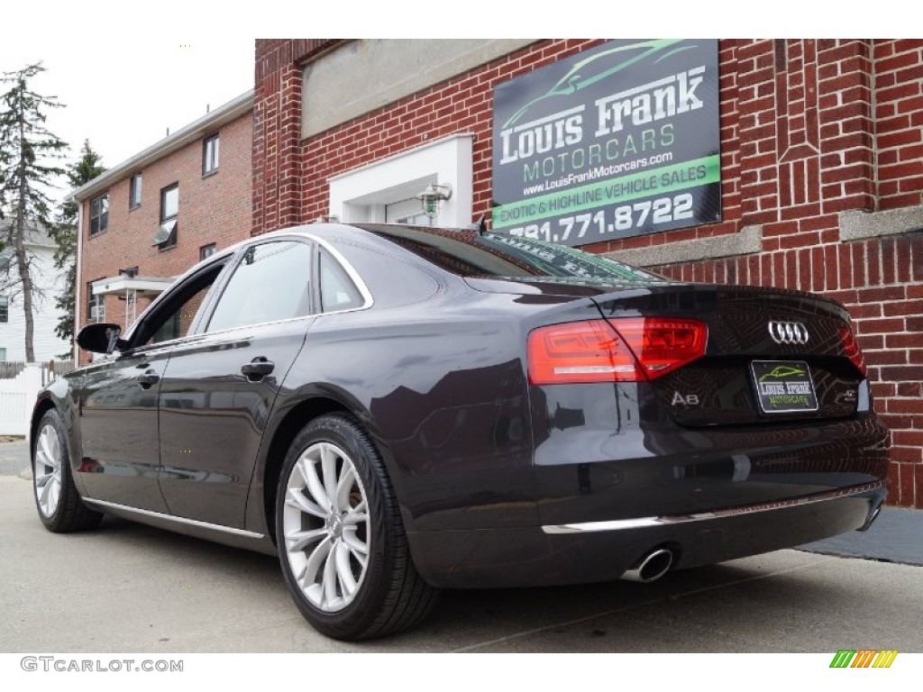 2011 A8 4.2 FSI quattro - Oolong Grey Metallic / Nougat Brown photo #49