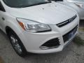 2015 White Platinum Metallic Tri-Coat Ford Escape Titanium  photo #2