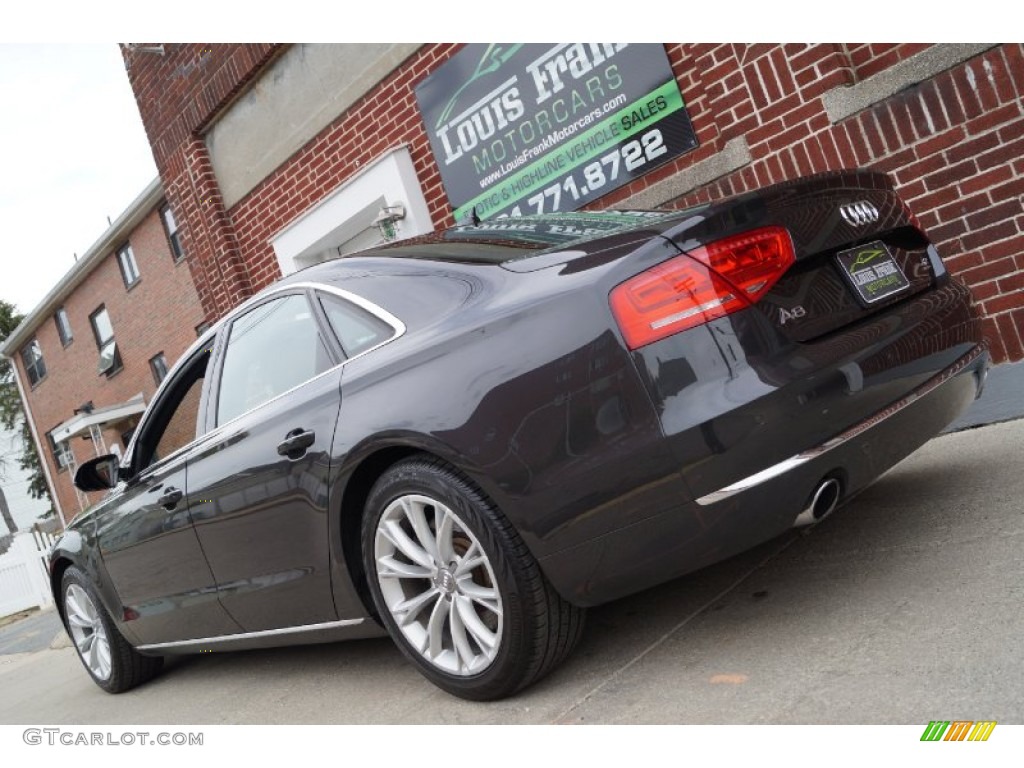 2011 A8 4.2 FSI quattro - Oolong Grey Metallic / Nougat Brown photo #63