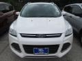 2015 White Platinum Metallic Tri-Coat Ford Escape Titanium  photo #7