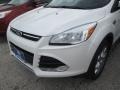 2015 White Platinum Metallic Tri-Coat Ford Escape Titanium  photo #9