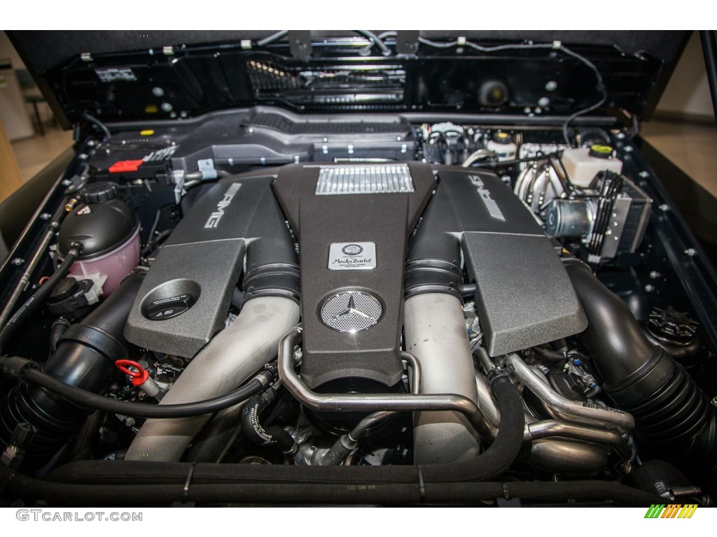 2015 Mercedes-Benz G 63 AMG 5.5 Liter AMG biturbo DOHC 32-Valve VVT V8 Engine Photo #103980661