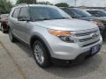 2015 Ingot Silver Ford Explorer XLT  photo #1