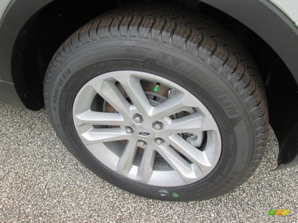 2015 Explorer XLT - Ingot Silver / Charcoal Black photo #4