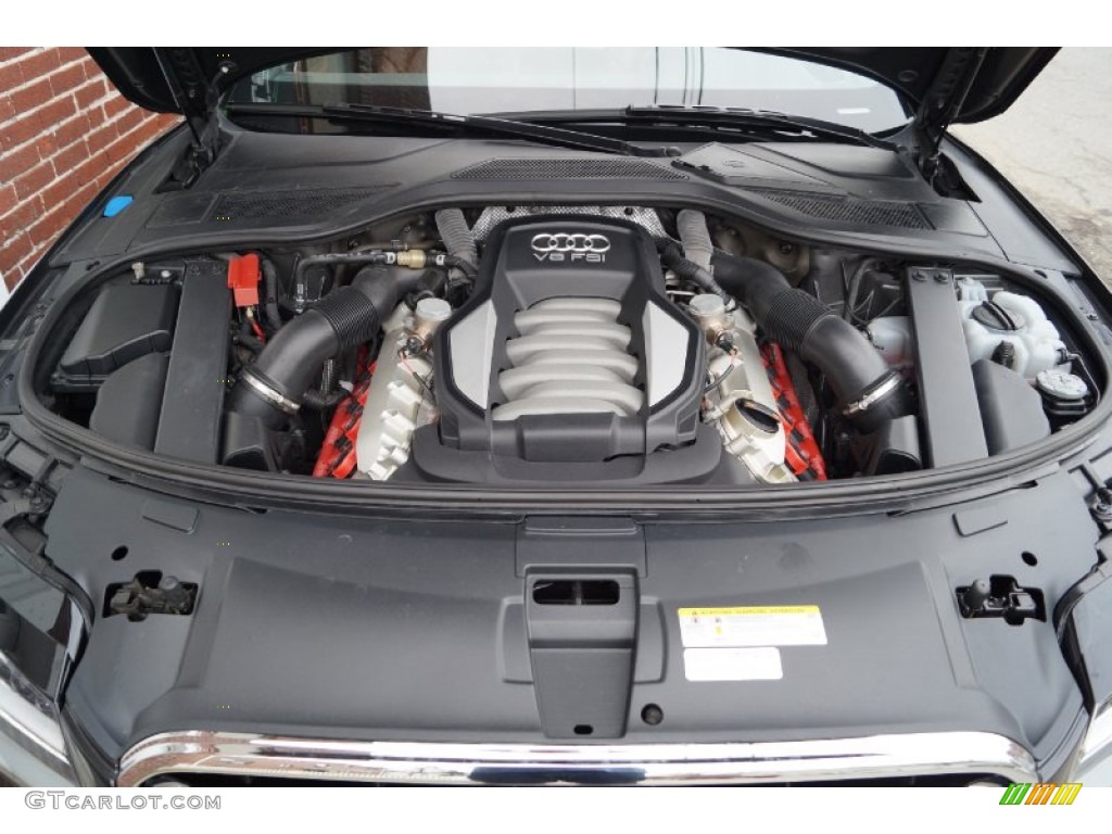 2011 A8 4.2 FSI quattro - Oolong Grey Metallic / Nougat Brown photo #108
