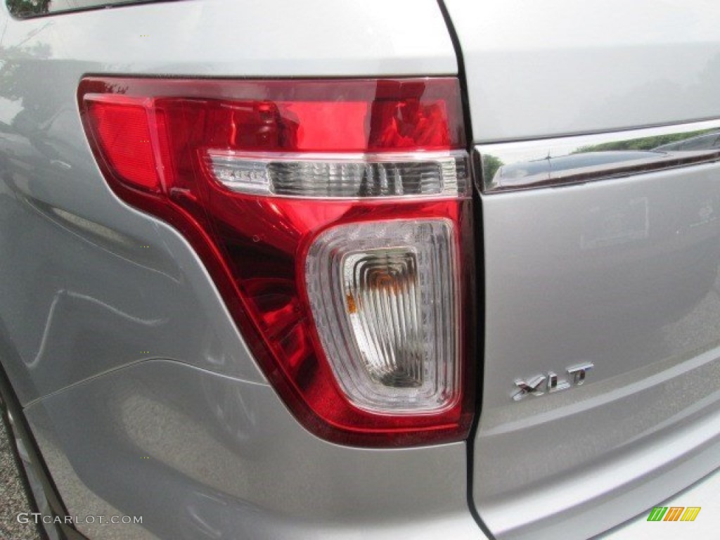 2015 Explorer XLT - Ingot Silver / Charcoal Black photo #11