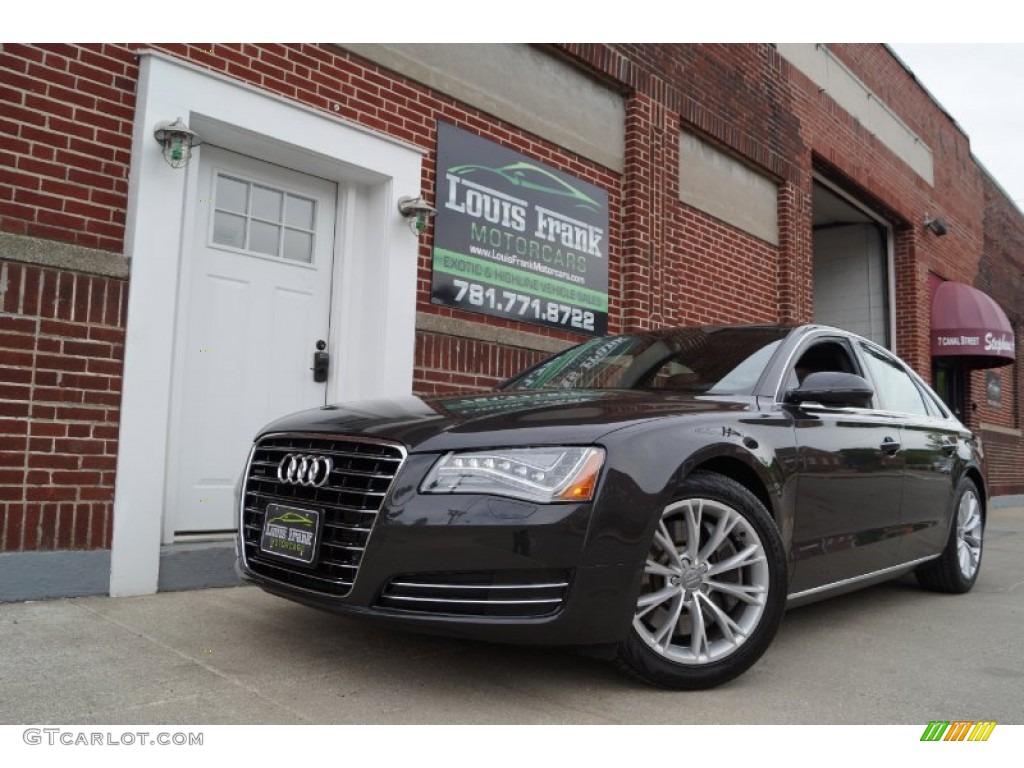 2011 A8 4.2 FSI quattro - Oolong Grey Metallic / Nougat Brown photo #119