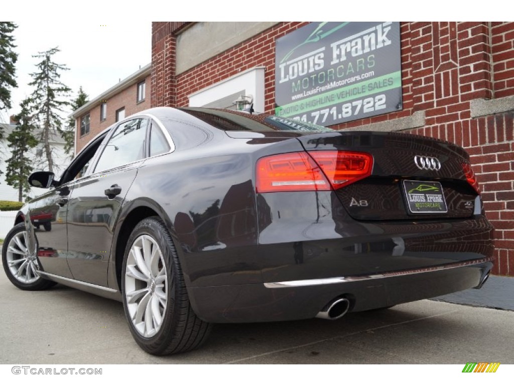 2011 A8 4.2 FSI quattro - Oolong Grey Metallic / Nougat Brown photo #123