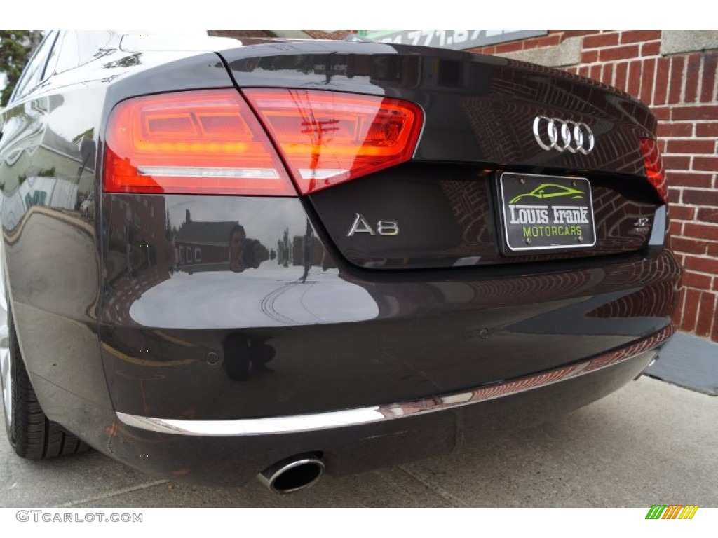 2011 A8 4.2 FSI quattro - Oolong Grey Metallic / Nougat Brown photo #126